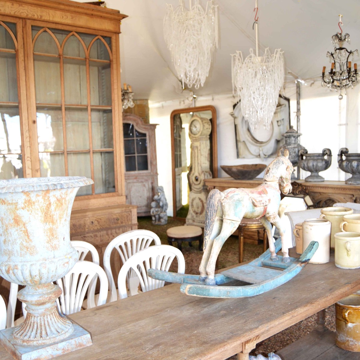 Round Top Texas antique show